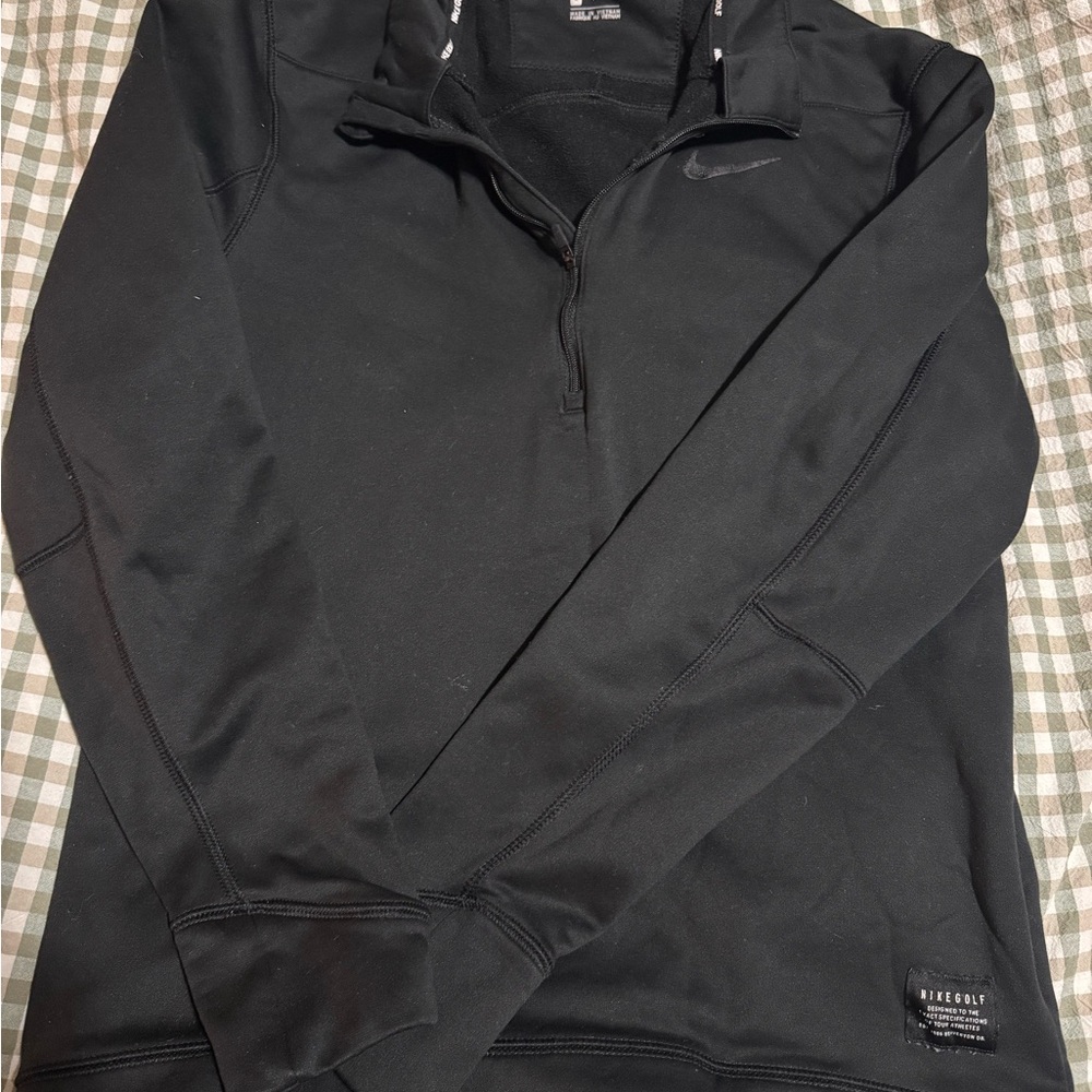 Nike Golf Black Quarter-Zip